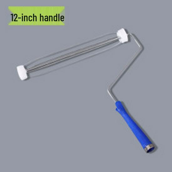 Telescopic Stainless Steel Lint Roller Handle - Industrial-Grade Removable Dust and Paint Remover