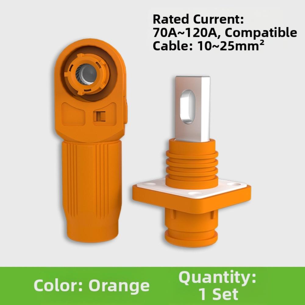 70A 120A Energy Storage Connector with Flame Retardant Material and Waterproof for Design for Reliable Power Transfer Systems