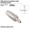 360° rotierende Turbodüse für Hochdruckreiniger! 1/4" Schnellanschluss, Ideal für Beton-, Ziegel-, Holzzäune & Fenster