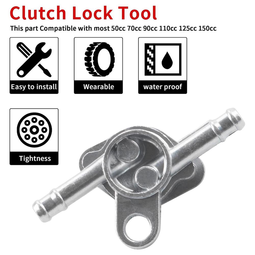 Filtru de robinet rezervor de combustibil în linie Comutator robinet benzină gaz robinet robinet comutator supapă pentru ATV 50/70/90/110/125/140/150cc Motociclete