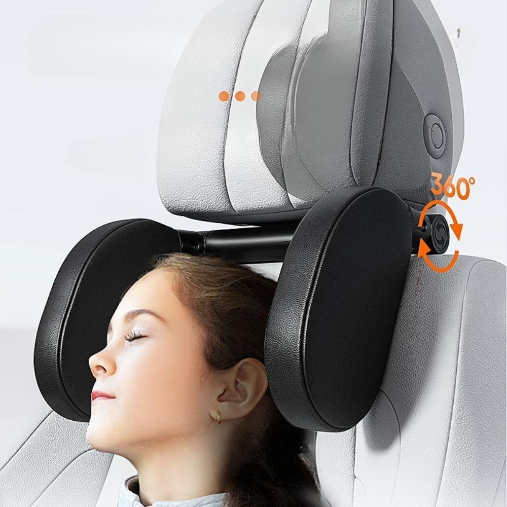 Adjustable Car Headrest Creative Car Interior Supplies Siderest Children's Travel Sleep U-shaped Memory Foam Neck Pillow