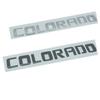 For Colorado Car Fender Side Stickers Rear Bumper Stickers Rear Door Trunk Rear Logo Styling Accessories