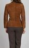 Women's New Stylish Formal Design Blazer Handmade Genuine Lambskin Suede Leather
