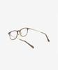 Techeuoaiweeo Tomo Eyeglass Frames C4 Brown Gold