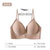 Beautiful Back Underwear Women's Small Breasts Gather and Show Large Bras Soft Support Outer Expansion Thin Shoulder Straps Bra Summer Models