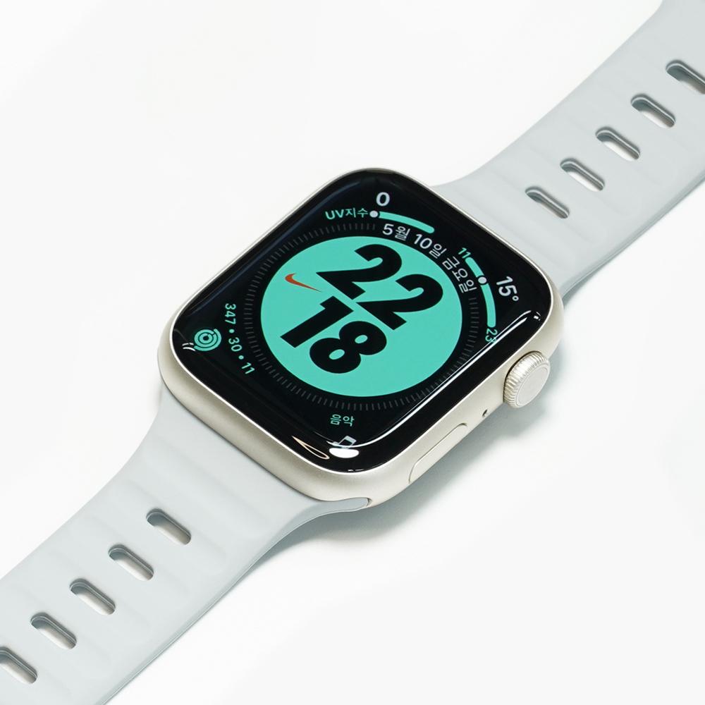 Biltin Apple Watch Silicone Sport Strap Ultra 10 9 8 Se2 (B Type)
