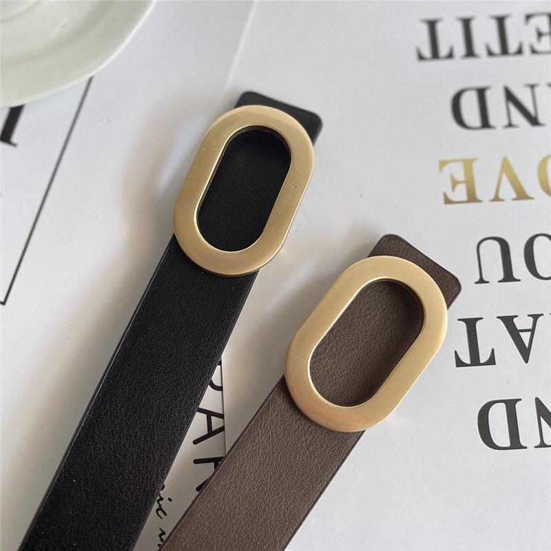 Trendy Fashionable Pu Waist Belt For Women Stylish Simple And Versatile For Jeans