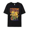 Heavy Meowtal Cat Saying Drum Sloth Tshirt Graphic TShirts Custom Cotton T Shirts Printing Tops Shirt