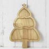 Wooden Holiday Tray: Reindeer, Christmas Tree, Rabbit, Hat Decor