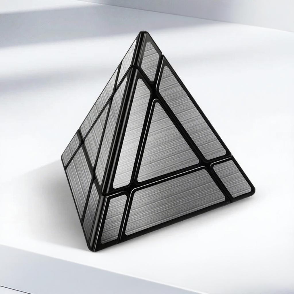 Sengso Mirror Cube 2X2 3X3 4X4 Magic Tower High-Reflectivity Puzzle Toy - Birthday Gift For Adults & Children'S Logic Training