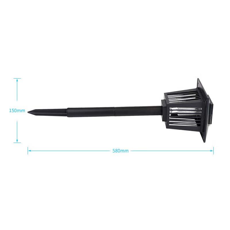 Solar LED Outdoor Mosquito & Insect Repellent Lamp