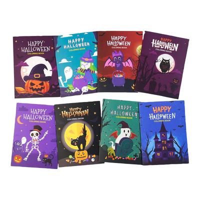 Hand-painted Halloween Coloring Book, The Best Gift For Children