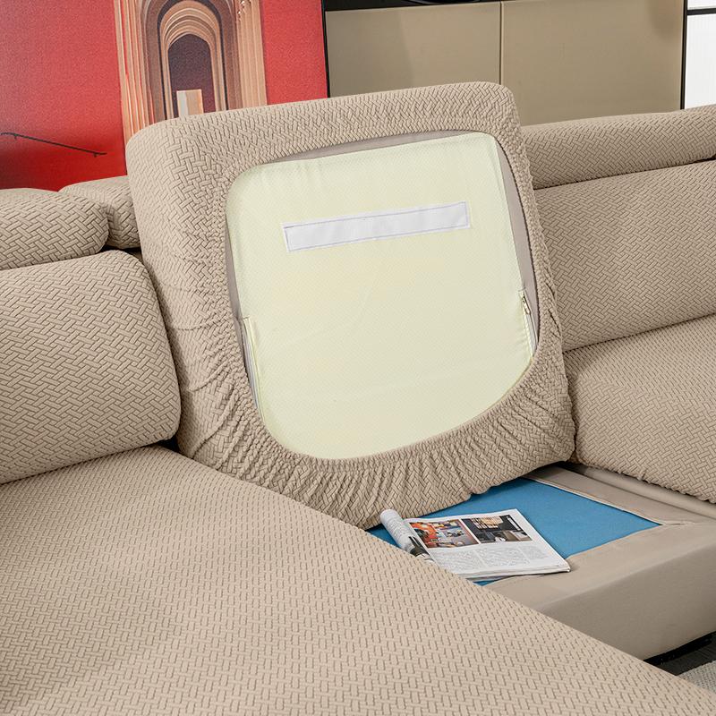 Thick Jacquard Sofa Seat Cover Elastic Sofa Cover Protector Couch Cover For Sofa Anti-Dust Removable Sofa Cushion Cover