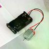 130 Motor Kit With 2x Battery Storage Case And Switch 16500 RPM Mini Student DIY Electronic Motor Circuit Models Kit