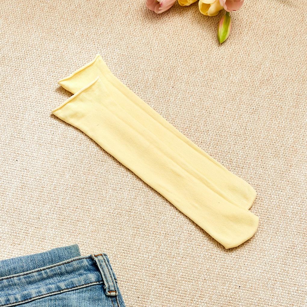 Это Носки Мягкие Прилегающие Носки Желтые_FS0824001