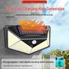 Solar Powered LED Outdoor Wall Light with Motion Sensor