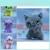 Cute Plush Cat Pendant Keychain Adorable Kawaii Stuffed Animal Doll Charm 10cm