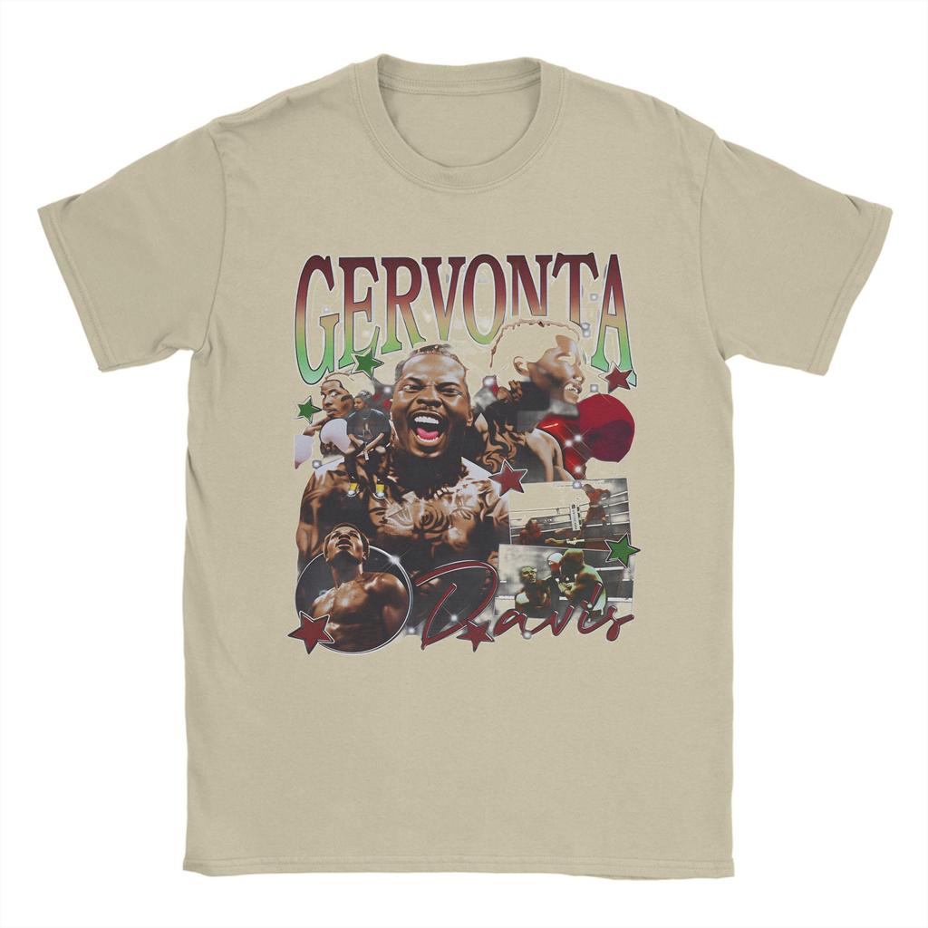 Casual Tank Gervonta Davis TShirts Unisex O Neck 100 Cotton T Shirt Short Sleeve Tees Graphic Clothes