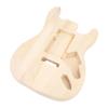 Electric Guitar Body Integrated and Unfinished Maple Wood Guitar Body Replacement DIY Accessory