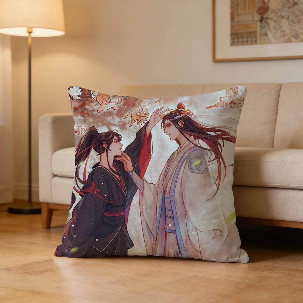 The Fantasy Mo Dao Zu Shi Pillow Case Pattern Printed Pillowcase For Living Room Sofa Cushion Cover