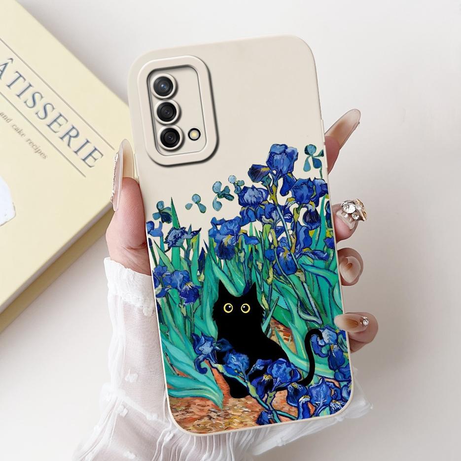For Oppo A74 4G Case Oppo A54 A94 Stylish Candy Painted Cover Shockproof Phone Cases For Oppo A94 A 54 74 OppoA54 OppoA74 Bumper