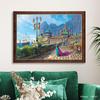 Tenyo 1000-Piece Jigsaw Puzzle Disney Frozen Celebration In Arendelle [Canvas Style] (51x73.5cm)