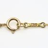 Used TIFFANY&Co. Necklace By the yard K18 yellow gold/diamond 1.8g Yellow Gold 1PD