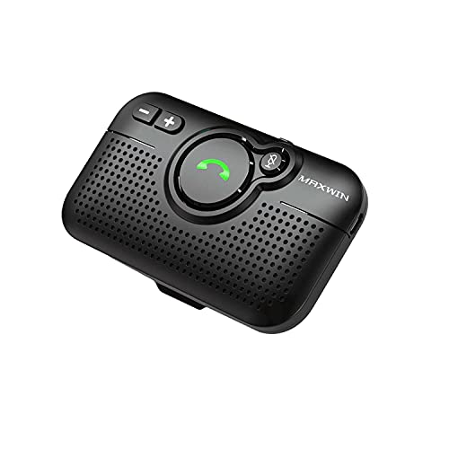 

MAXWIN Телефон громкой связи, Беспроводной телефон Bluetooth, Солнцезащитный козырек для автомобиля, Сертифицировано техническое одобрение K-BT011