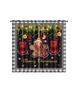Set Of 2 Christmas Gingerbread Print Curtains Insulation Multiple Sizes Living Rooms Holiday Decorations Curtain Blackout For Great Room Made