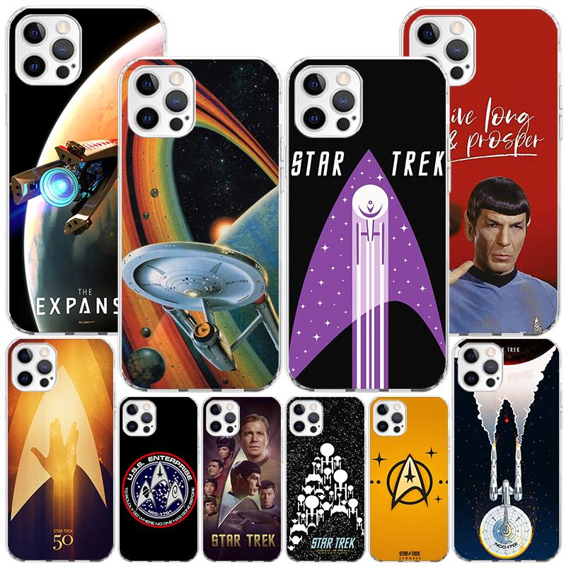 Star Movie T-Trek Phnoe Case for Iphone 17 Air 16 11 12 13 Mini 14 Plus 15 Pro Max 7 8E SE 2020 16ProMax Phone Cover Coque 17 Ai