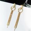 Hot-selling Long Fringed Earrings In Europe and America 1018 New Chain Earrings Creative Giveaway