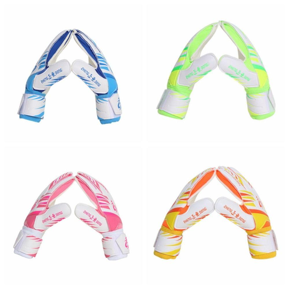 1 Pair of Wear-resistant Football Gloves Excellent Goalkeeper Training Gloves Teenager