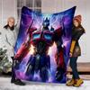 1pc Transformers2 Theme Blanket - Digital Print, Polyester, Cozy for All Seasons, Perfect for Outdoor, Camping, and Travel