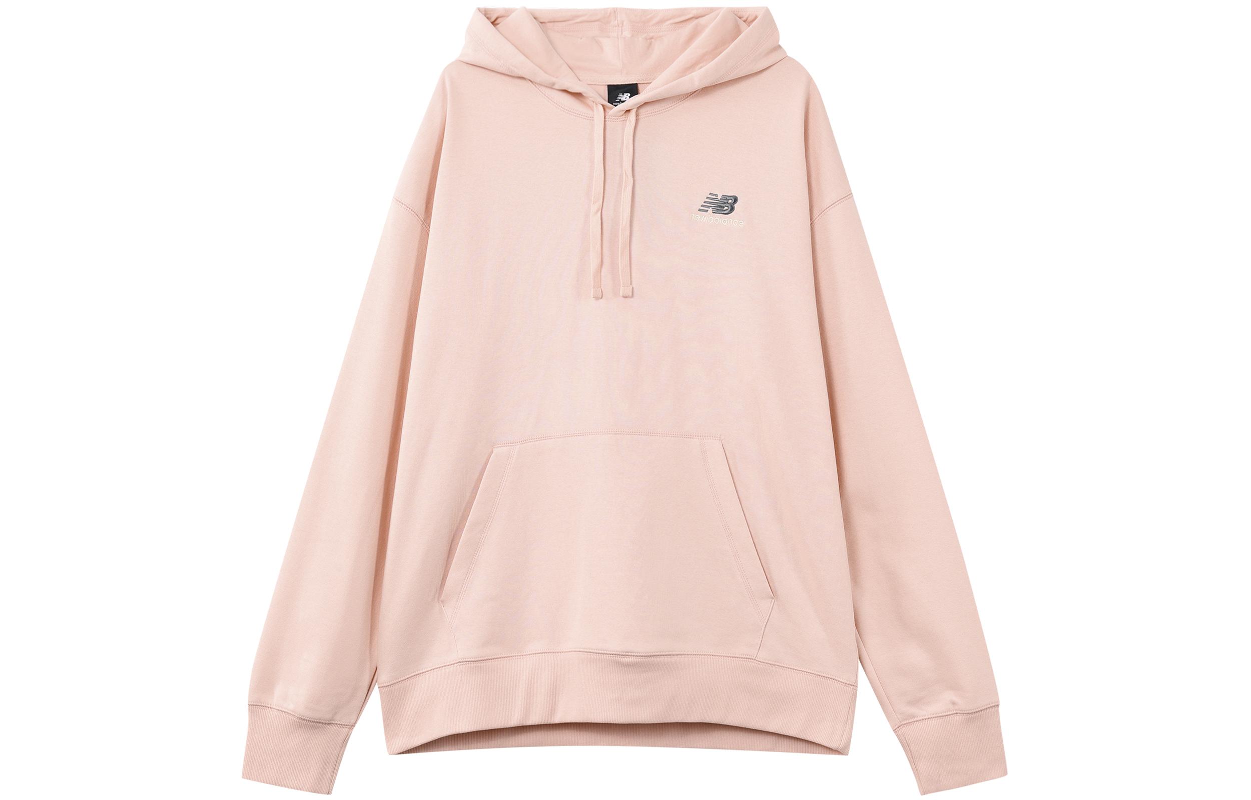New Balance Sweatshirts Unisex Pink Hooded Moderate Other UT21500-PIE U4