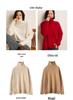 Cashmere Women's High Neck Loose Knit Sweater - Autumn Winter Edition