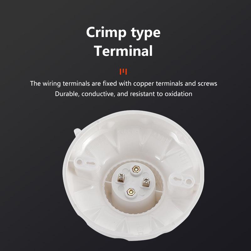 1 buc. Bază soclu lampă suspendată E27 Ceramică Suport bec LED Pătrat Rotund Bază soclu 6A 250V Accesorii DIY