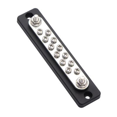 2020 Marine Yacht 12-Position Copper Busbar, 150A 48V DC