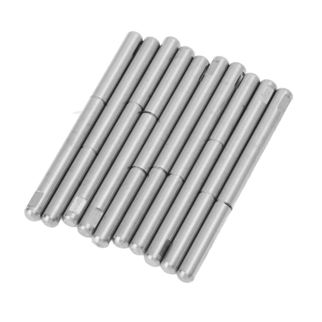 10 PCS RC Car Brushless Motor Shaft Replacement Motor Shaft for Model Airplane Boat 51.6mm