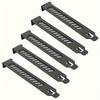 5-piece PCI slot cover, PC filter, dust filter for cooling fan, metal material, suitable for desktop computer chassis