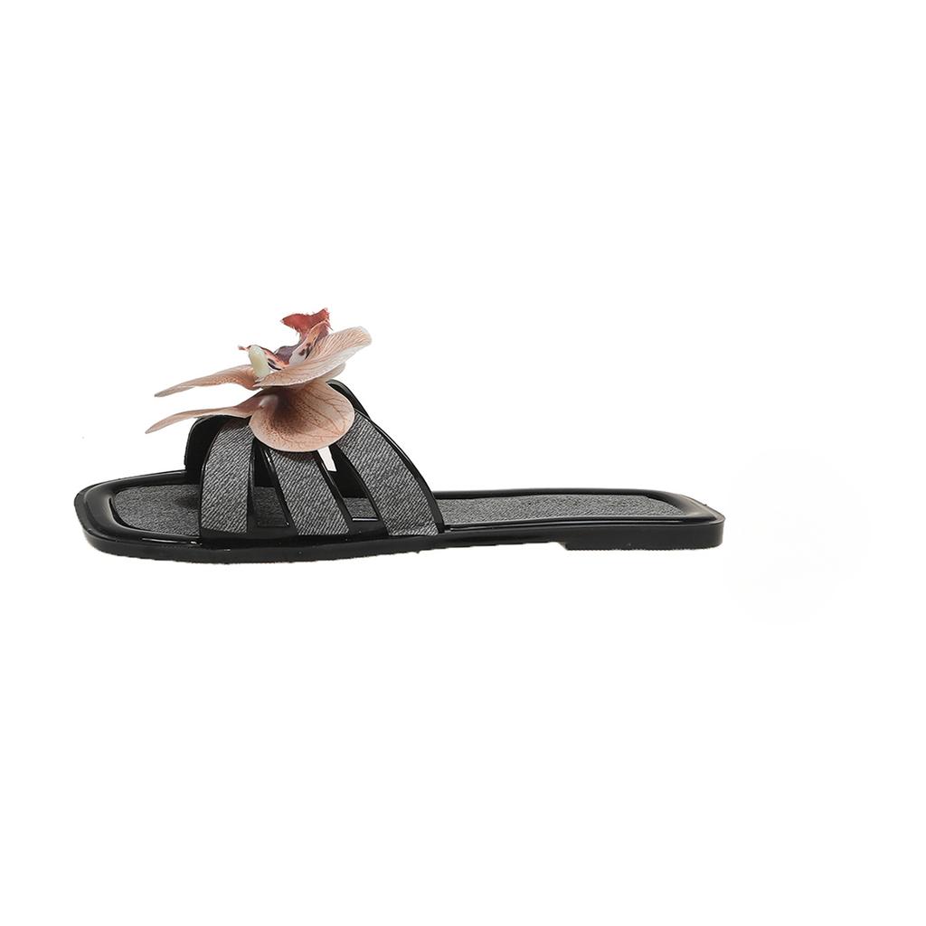 New Summer New Women Slippers Fashion Flower Sandals Bathroom Slippers Banquet Party Women Shoes