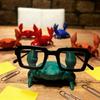 Crab Pen Holder Cute 3D Desk Organizer for Pens Pencils Glasses Decorative Gift for Kids Adults School Office Supplies