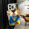 Blue Yellow Ukrainian Girl Soft Phone Case for iPhone 15 16 17 Pro Max 17Air 16E 14 Plus 13 12 Mini Shockproof Cover Back Shell