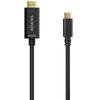 Aisens Aisens A109-0624 4k Hdmi Converter Cable/ Usb Type-c Male - Hdmi Male/ Up To 27w/ 1250mbps/ 1.8m/ Black