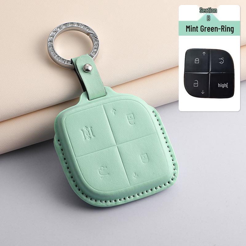 Suitable for Lynk & Co Key Case: Models 03/05/06/07/09, Emp Shell, Z10/Z20, Cute Buckle, Dropshipping Available