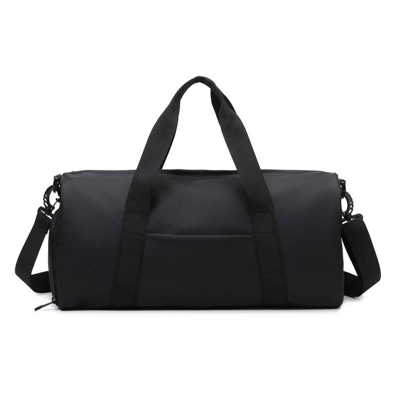 

Fashionable and Simple Hand-held Travel Bag Short-distance Sports Bag with Shoe Warehouse Wet and Dry Leisure Fitness Bag чёрный