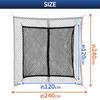 Extendable Cargo Net for Pickup and Secures Cargo and Prevents Slippage x Trucks, Trailers, Boats, (120cm 120cm)