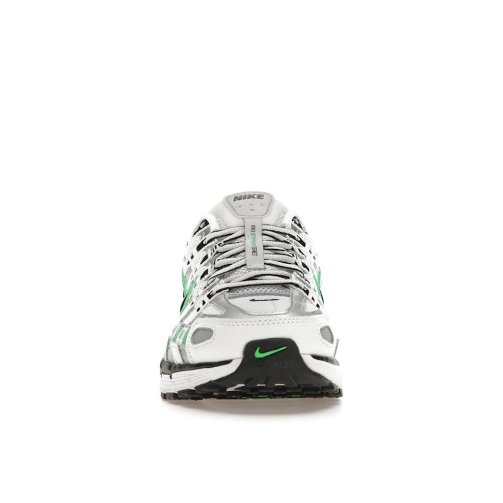 Nike P-6000 White Spring Green Unisex tenisky Metallic-Silver Black CD6404-104