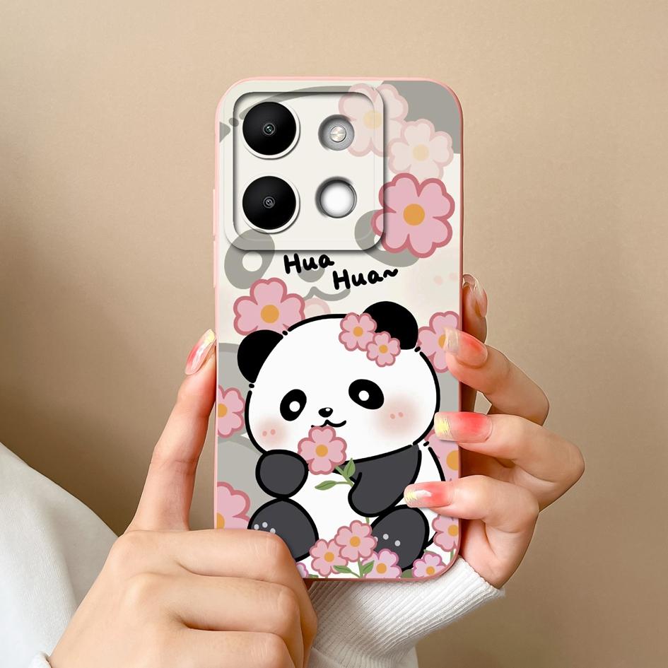 

Чехол для Infinix Smart 7 Plus Zero 30 Tecno Camon 20 Pro Spark 10 Pova 4 Чехол Матовый Жидкий Силикон Милый Мультяшный Узор Защитный Экран Телефона Оболочка Infinix Smart 7