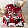 Arsenal Decke Weich Warm Gemütlich Geeignet für Bettwäsche Meeresufer Sofa für Alle Jahreszeiten Modern Bestes Feiertagsgeschenk für Freunde Familie