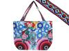 Canvas Zipper Bag with Print Eco-Friendly Shopping Bag